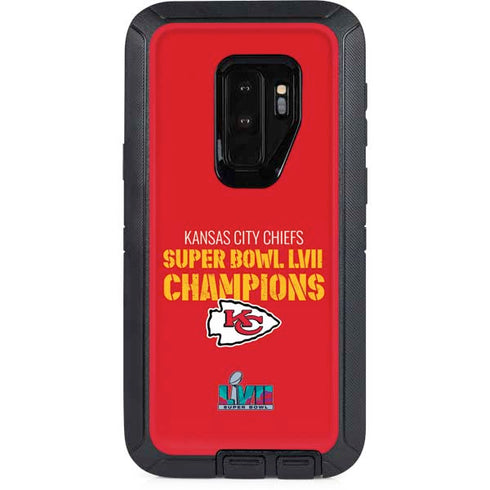 NFL Kansas City Chiefs Super Bowl LVII Champions Otterbox Defender Galaxy Skin